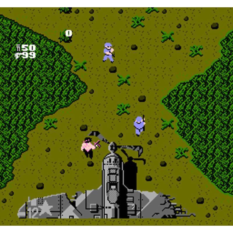 Ikari Warriors - Nintendo Entertainment System (NES) (SNK - 2) video game collectible [Barcode 074299066016] - Main Image 3