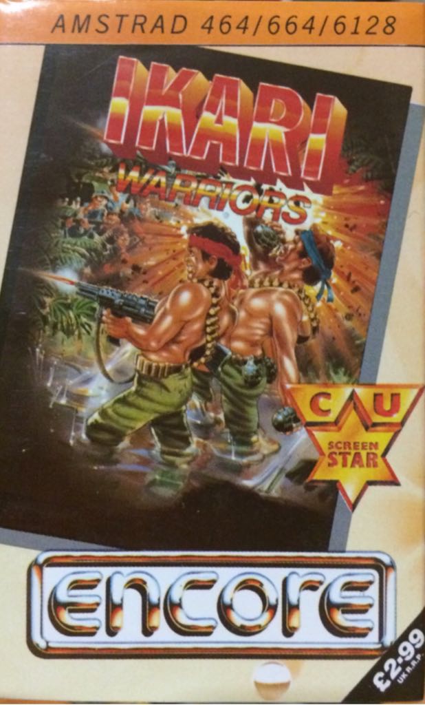 Ikari Warriors - Amstrad CPC (Atari Games, Tengen - 2) video game collectible - Main Image 1