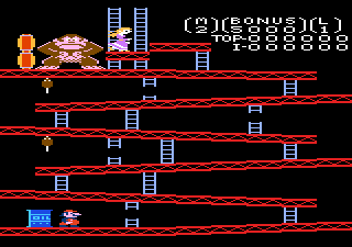 Donkey Kong - Colecovision (Coleco - 2) video game collectible [Barcode 077000502100] - Main Image 4