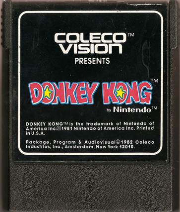 Donkey Kong - Colecovision video game collectible - Main Image 1