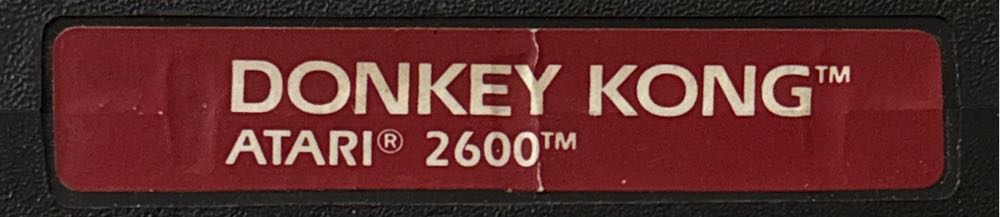 Donkey Kong - Atari 2600 (Atari Corporation) video game collectible - Main Image 2