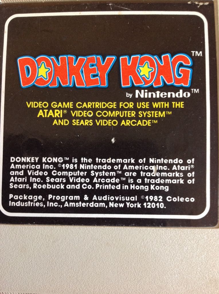 Donkey Kong - Coleco Gemini video game collectible - Main Image 1