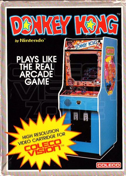 Donkey Kong - Colecovision video game collectible - Main Image 1