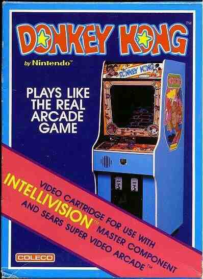 Donkey Kong - Intellivision video game collectible - Main Image 1