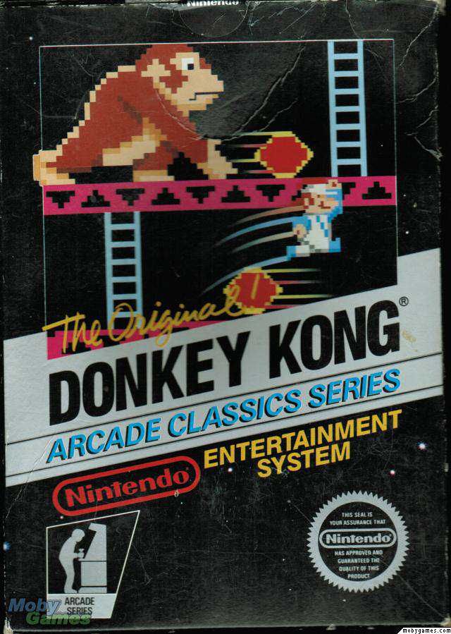 Donkey Kong - Nintendo Entertainment System (NES) (Nintendo - 1) video game collectible - Main Image 1