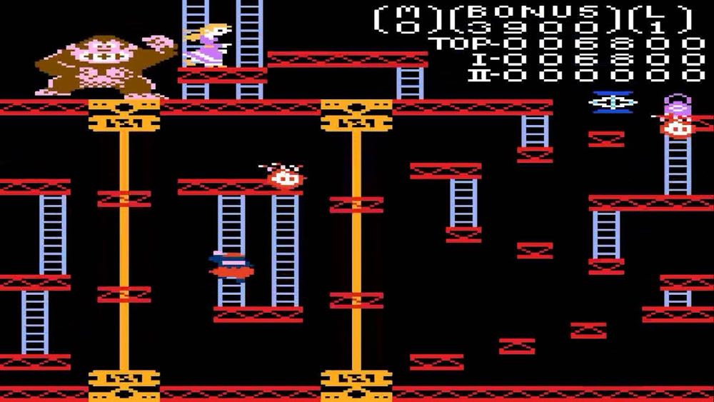 Donkey Kong - Atari 7800 (Atari - 1) video game collectible - Main Image 3