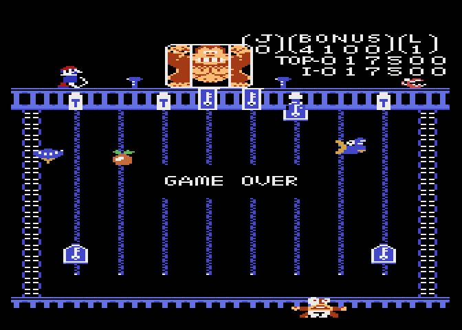 Donkey Kong - Atari 7800 (Atari - 1) video game collectible - Main Image 4