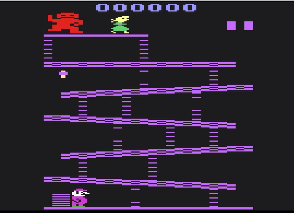 Donkey Kong - Atari 2600 video game collectible - Main Image 2