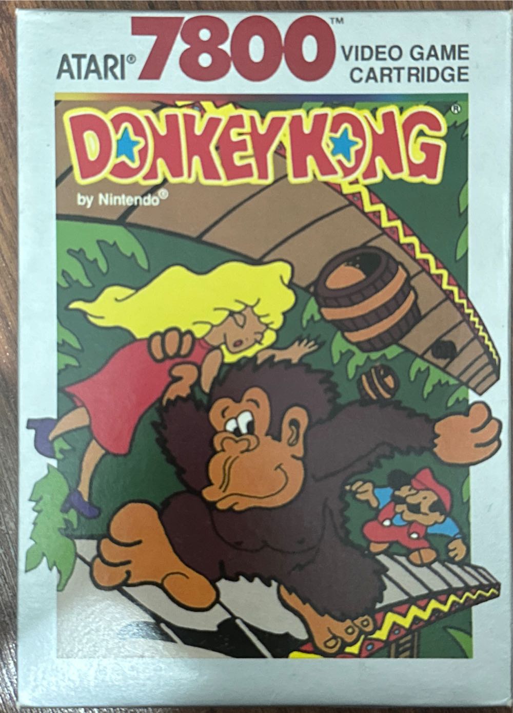 Donkey Kong - Atari 7800 video game collectible - Main Image 2