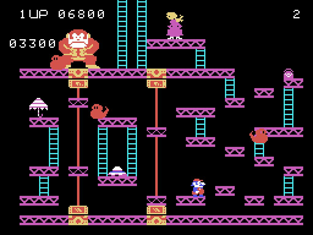 Donkey Kong - Colecovision video game collectible - Main Image 2