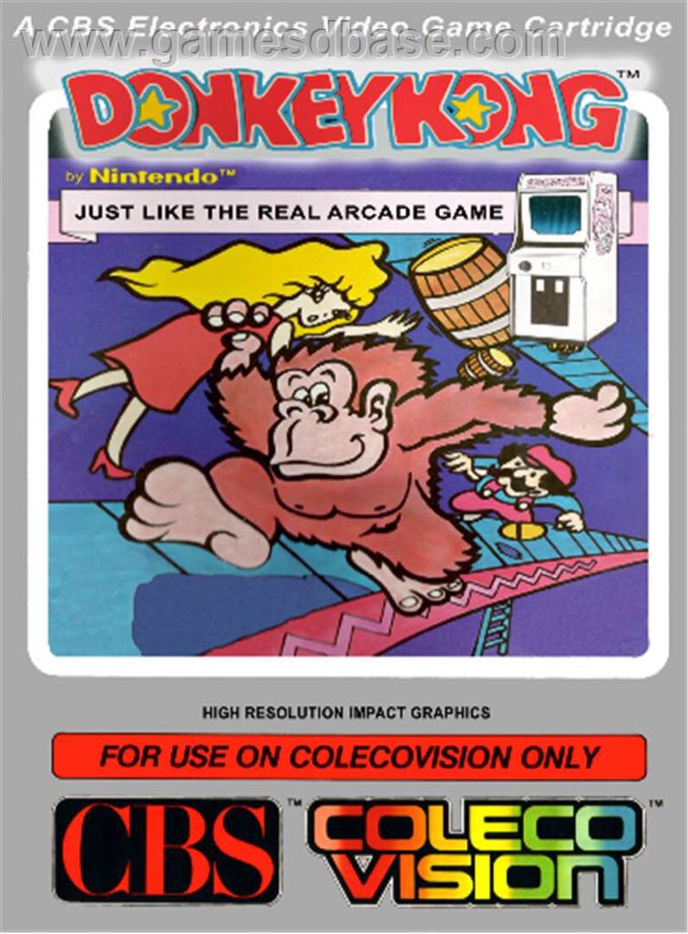 Donkey Kong - Colecovision video game collectible - Main Image 1