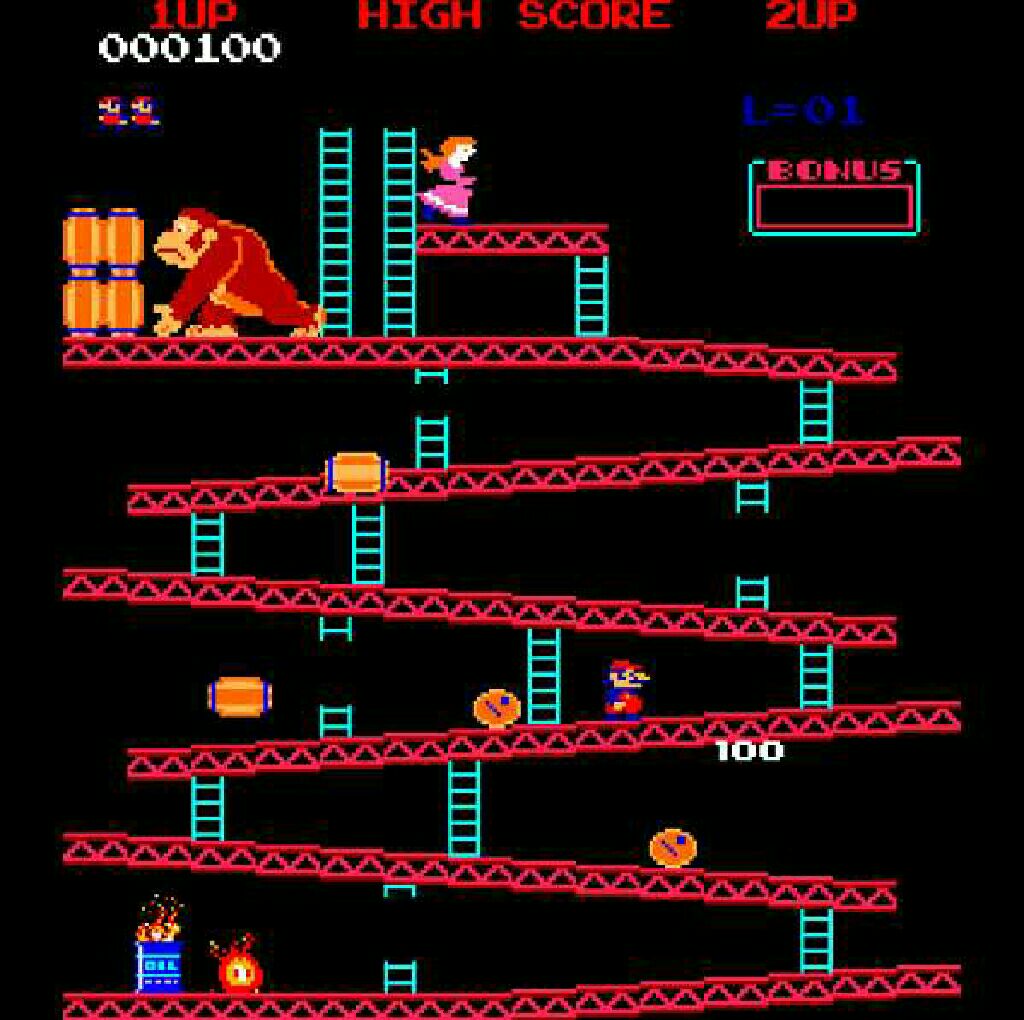 Donkey Kong - Colecovision video game collectible - Main Image 1