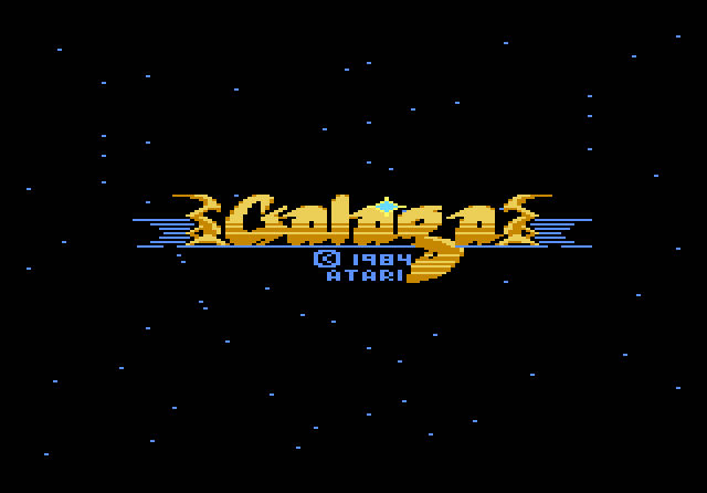Galaga - Atari 7800 (Atari - 1 or 2) video game collectible [Barcode 077000700049] - Main Image 4