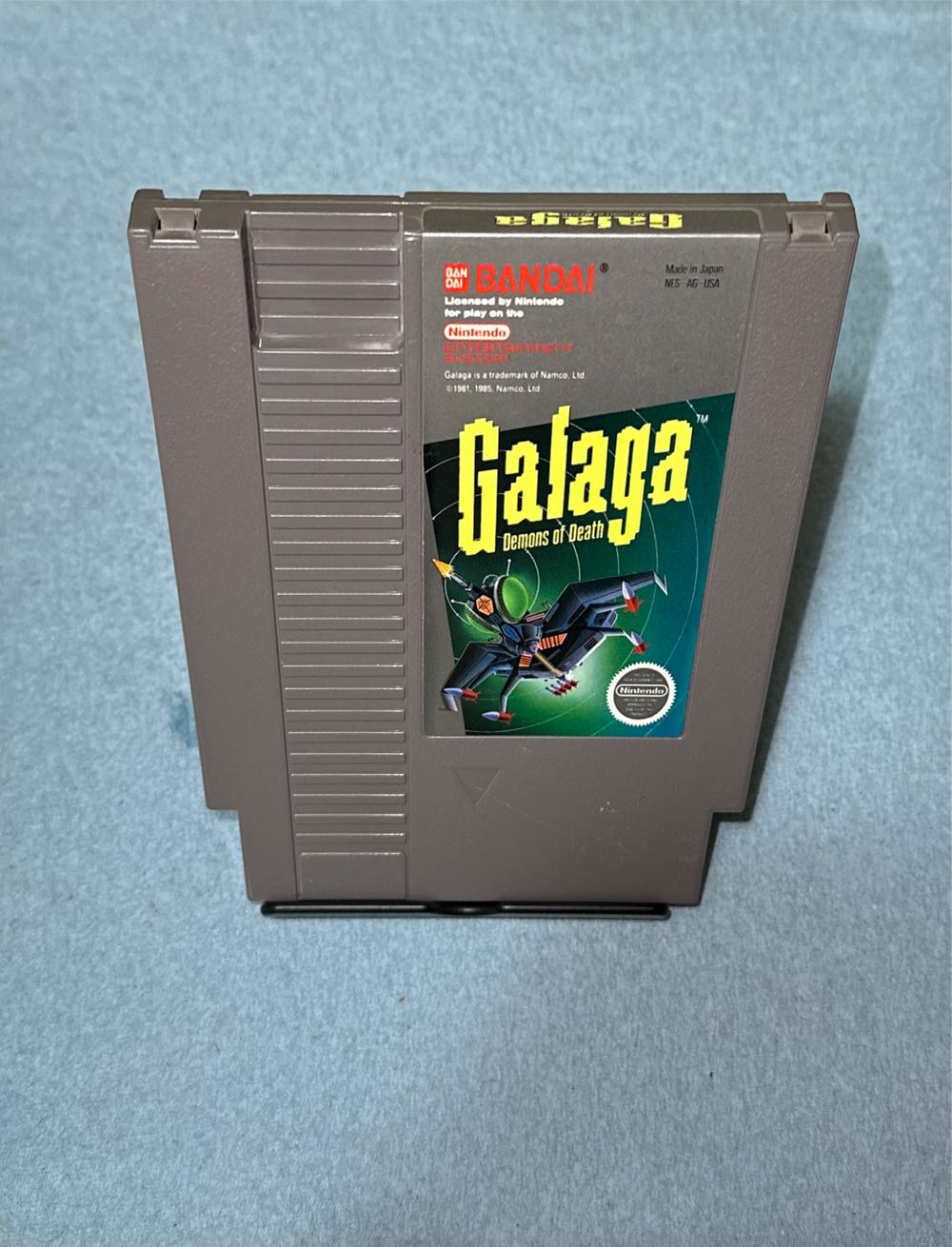 Galaga - Nintendo Entertainment System (NES) (Bandai) video game collectible - Main Image 3