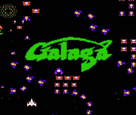 Galaga (NES Classic) - Nintendo NES Classic (Bandai - 2) video game collectible - Main Image 3
