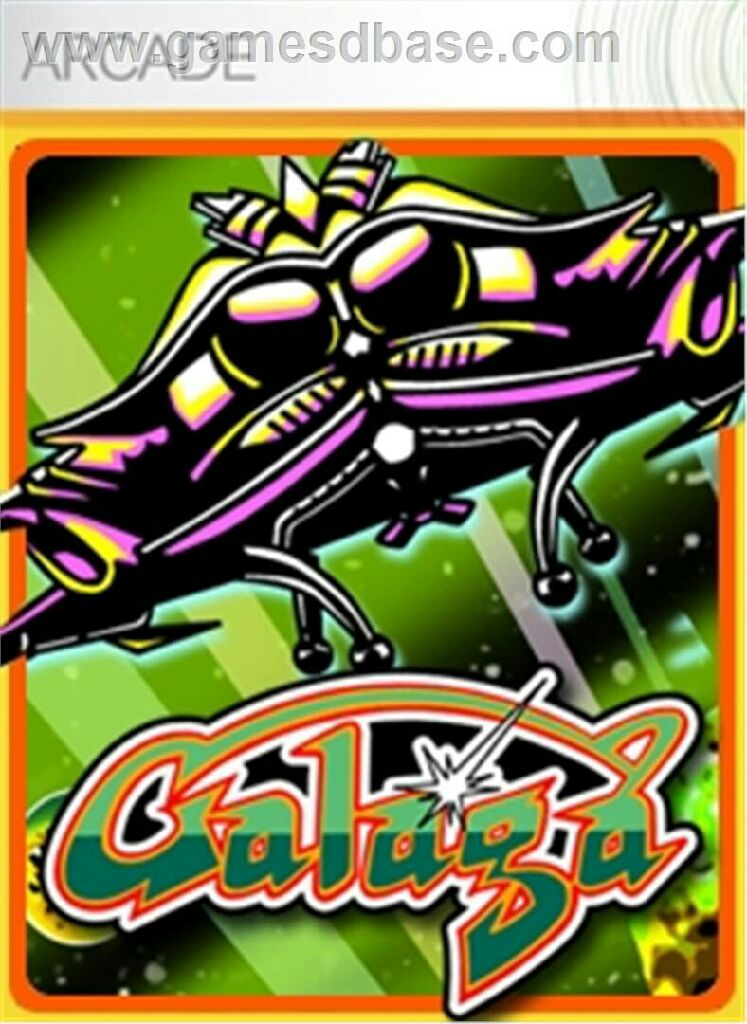 Galaga - Microsoft Xbox Live Arcade (XBLA) video game collectible - Main Image 2