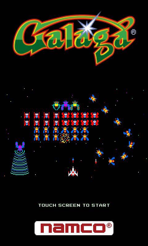 Galaga - Sony PlayStation 4 (PS4) (Bandai Namco - 1) video game collectible - Main Image 1