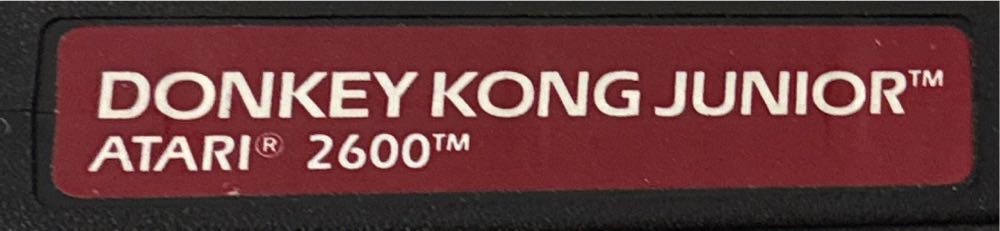 Donkey Kong Jr. - Atari 2600 (Atari Inc. - 1) video game collectible - Main Image 2