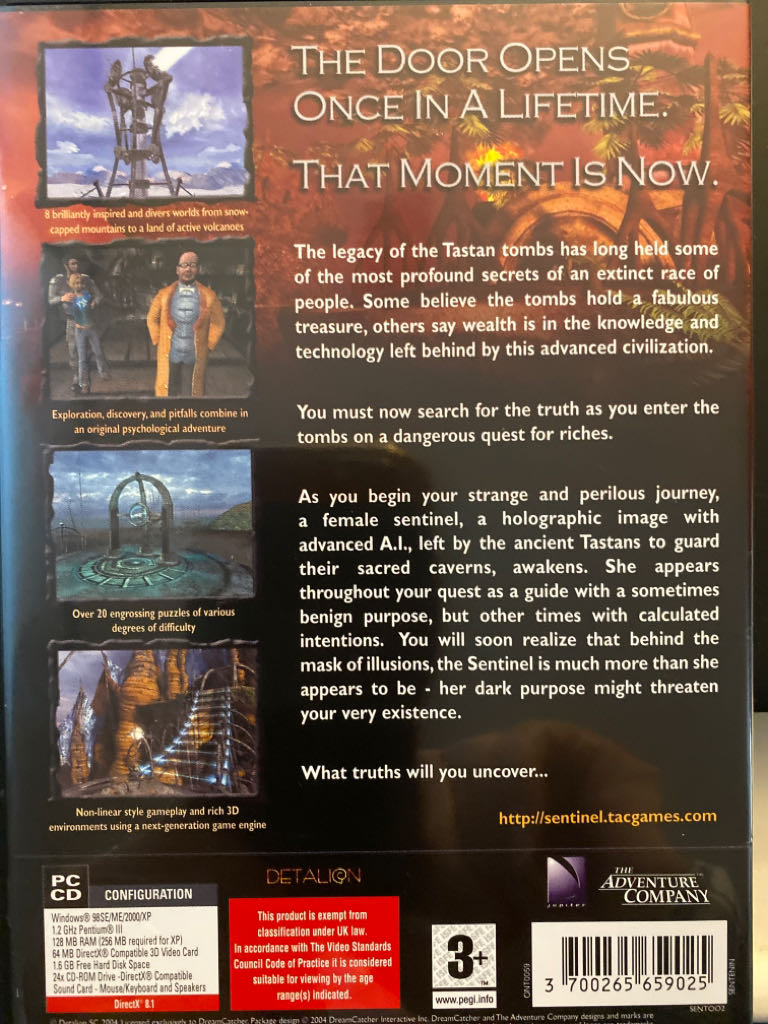 Sentinel - PC (Firebird) video game collectible [Barcode 5906961192615] - Main Image 2