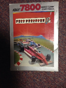 Pole Position II - Atari 7800 (Atari - 1) video game collectible [Barcode 077000502117] - Main Image 1