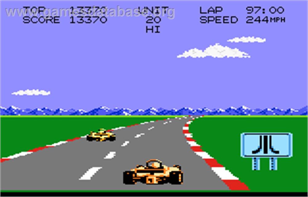 Pole Position II - Atari 7800 (Atari - 1) video game collectible [Barcode 077000502117] - Main Image 3