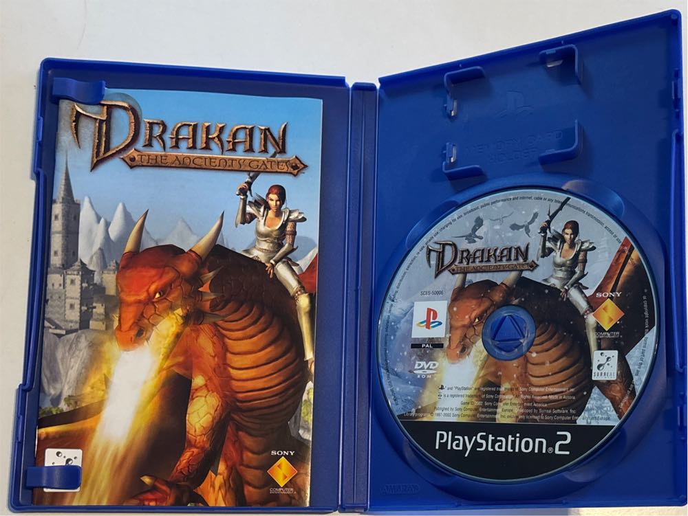 Drakan The Ancients Gates - Sony PlayStation 2 (PS2) (Psygnosis - 1) video game collectible [Barcode 711719341727] - Main Image 3