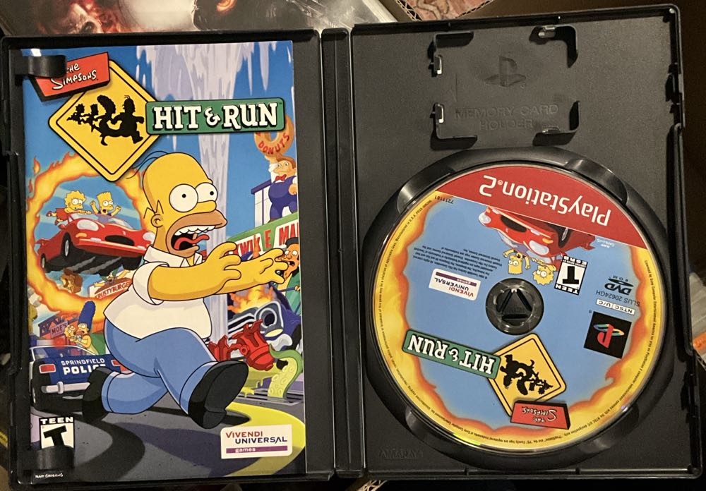 The Simpsons: Hit & Run - Sony PlayStation 2 (PS2) (Vivendi Games - 1) video game collectible [Barcode 020626721110] - Main Image 3