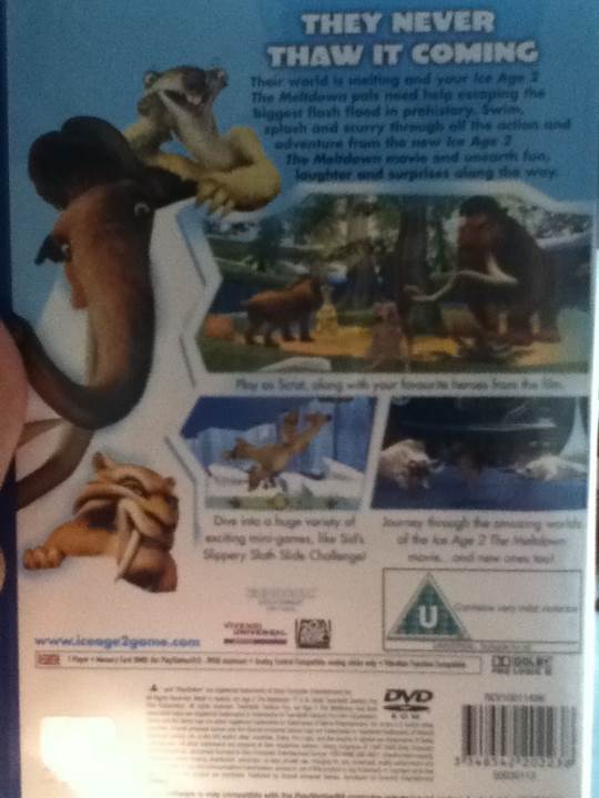 Ice Age 2: The Meltdown - Sony PlayStation 2 (PS2) (Sierra - 1) video game collectible [Barcode 3348542202238] - Main Image 2