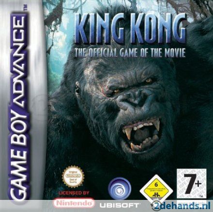 King Kong (The Official Game Of The Movie) - Nintendo Game Boy Advance (GBA) (Ubisoft - 1) video game collectible - Main Image 1