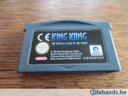 King Kong (The Official Game Of The Movie) - Nintendo Game Boy Advance (GBA) (Ubisoft - 1) video game collectible - Main Image 2