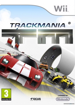 Trackmania - Nintendo Wii (City Enterteinament - 4) video game collectible - Main Image 1