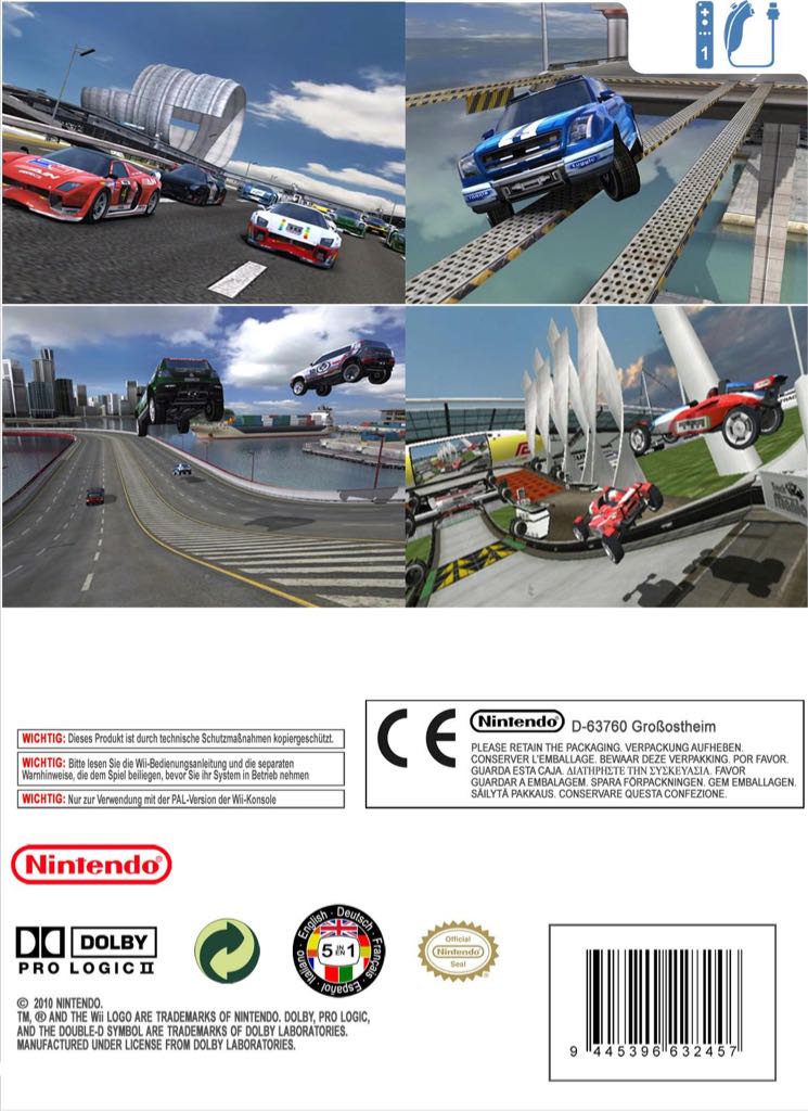 Trackmania - Nintendo Wii video game collectible - Main Image 2