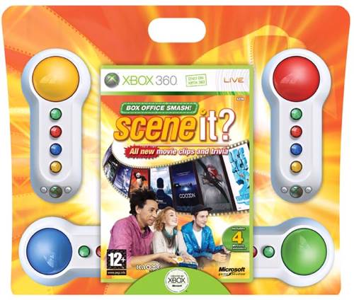 Scene It?: Box Office Smash - Microsoft Xbox 360 (Microsoft - 1-4) video game collectible [Barcode 882224742191] - Main Image 2