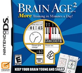 Brain Age 2 - Nintendo DS (Nintendo - 12 Players) video game collectible [Barcode 0045496739010] - Main Image 1