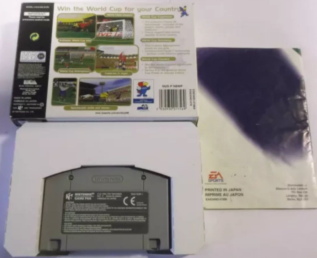 World Cup 98 - Nintendo 64 (N64) video game collectible - Main Image 2