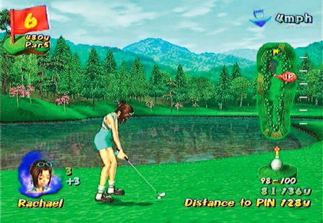 Swing Away Golf - Sony PlayStation 2 (PS2) (Electronic Arts - 1.4) video game collectible [Barcode 5030930024970] - Main Image 2