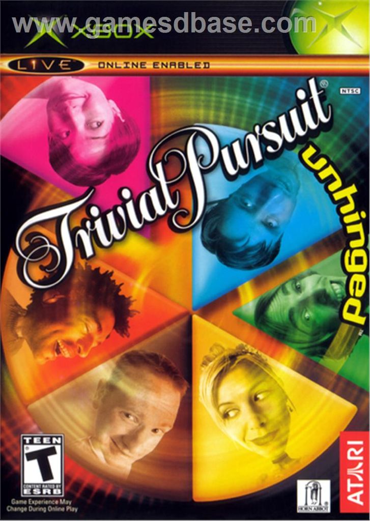 Trivial Pursuit: Unhinged - Microsoft Xbox (Atari Interactive - 4) video game collectible - Main Image 1