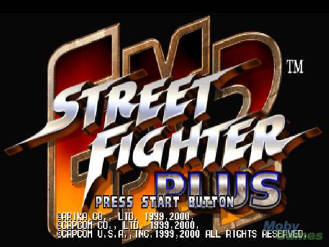 Street Fighter EX2 Plus - Sony PlayStation (Capcom - 1-2) video game collectible - Main Image 2