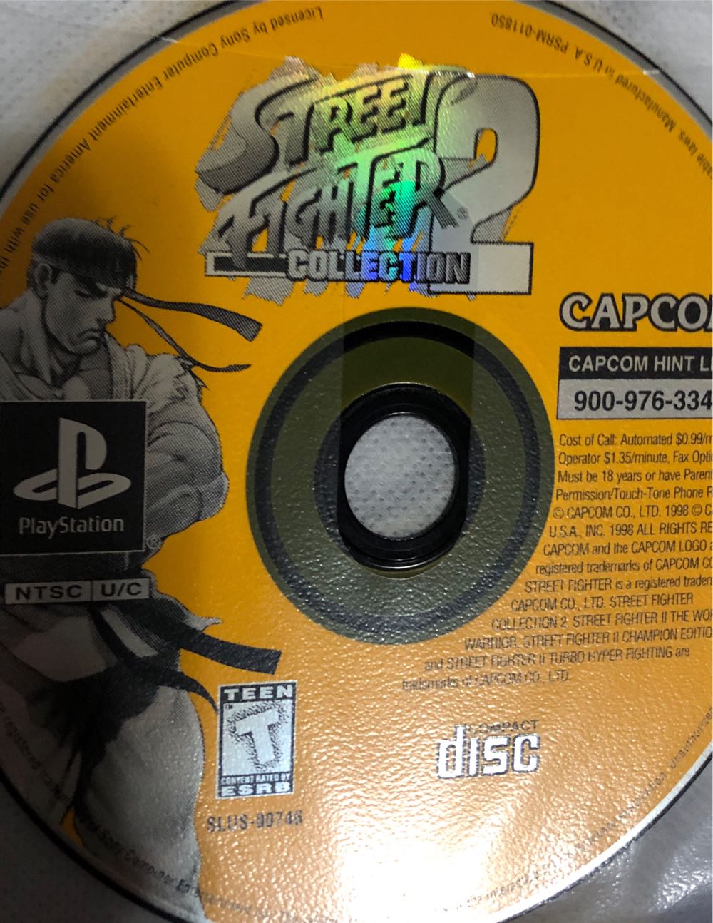 Street Fighter Collection 2 - Sony PlayStation (Capcom - 2) video game collectible [Barcode 013388210381] - Main Image 4