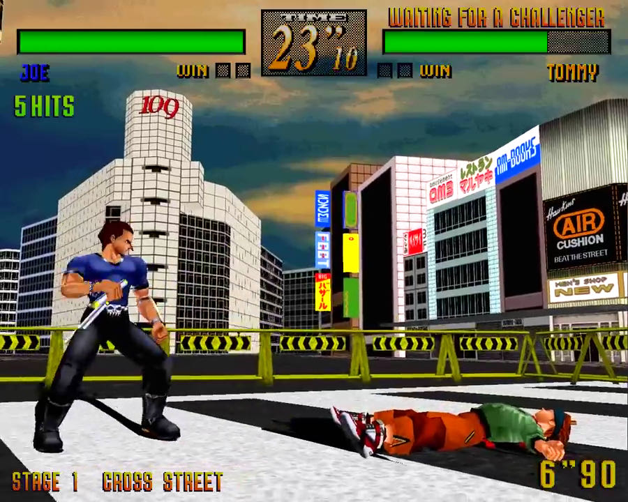 Last Bronx $ - Sega Saturn (Boite Et Notice) video game collectible [Barcode 9312544042929] - Main Image 2