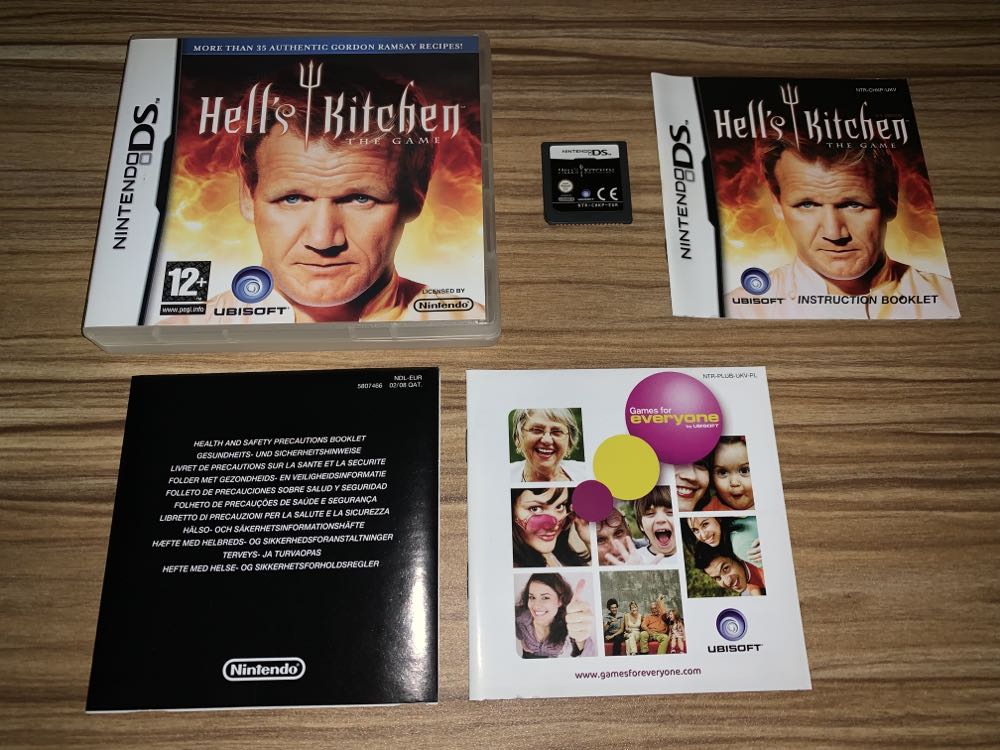 Hell’s Kitchen - Nintendo DS (Ubisoft - 1) video game collectible [Barcode 3307210450531] - Main Image 3