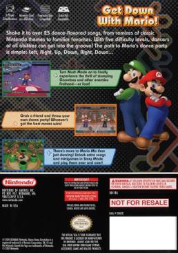 Dance Dance Revolution: Mario Mix - PC (Nintendo - 2) video game collectible [Barcode 045496963019] - Main Image 2