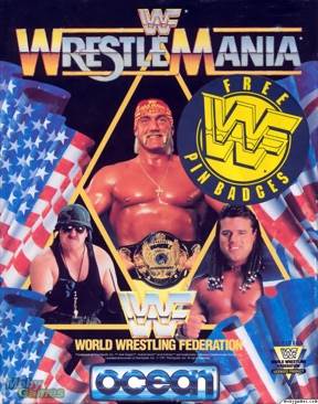 WWF Wrestlemania - Commodore 64 video game collectible [Barcode 5013156016950] - Main Image 1