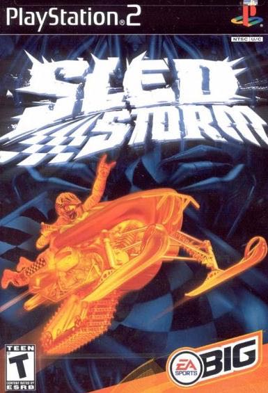 Sled Storm - Sony PlayStation 2 (PS2) (Electronic Arts - 1-2) video game collectible [Barcode 5030946027880] - Main Image 1