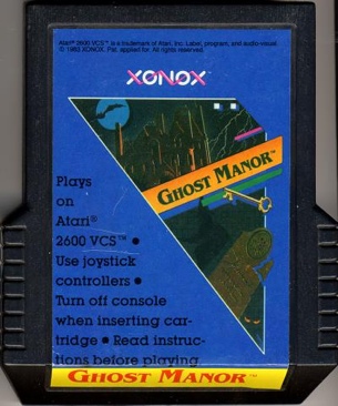 Ghost Manor - Atari 2600 video game collectible - Main Image 1