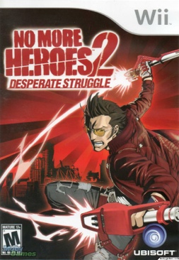 No More Heroes 2: Desperate Struggle - Nintendo Wii (Ubisoft - 1) video game collectible [Barcode 19521398] - Main Image 1
