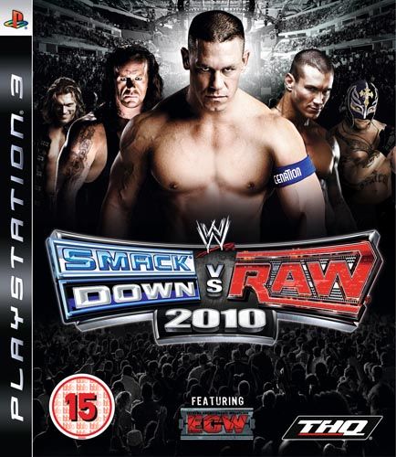 Smackdown Vs Raw 2010 - Sony PlayStation 3 (PS3) (THQ - 1-4) video game collectible - Main Image 1