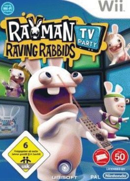 Rayman Raving Rabbids TV Party (Modded) - Nintendo Wii (Ubisoft - 4) video game collectible [Barcode 3307211503458] - Main Image 1