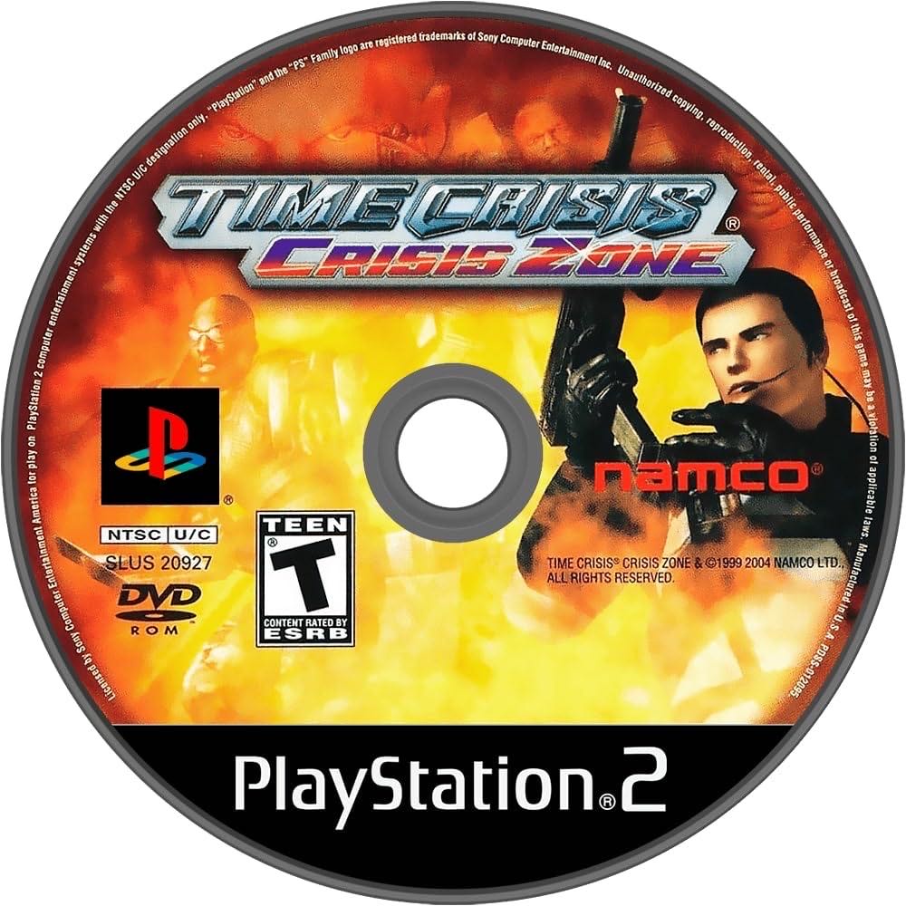 Time Crisis : Crisis Zone - Sony PlayStation 2 (PS2) (Namco Hometek Inc. - 2) video game collectible [Barcode 722674100205] - Main Image 3