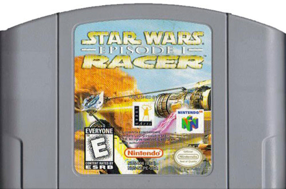 Star Wars Episode I: Racer - Nintendo 64 (N64) (Lucas Arts Entertainment) video game collectible - Main Image 2